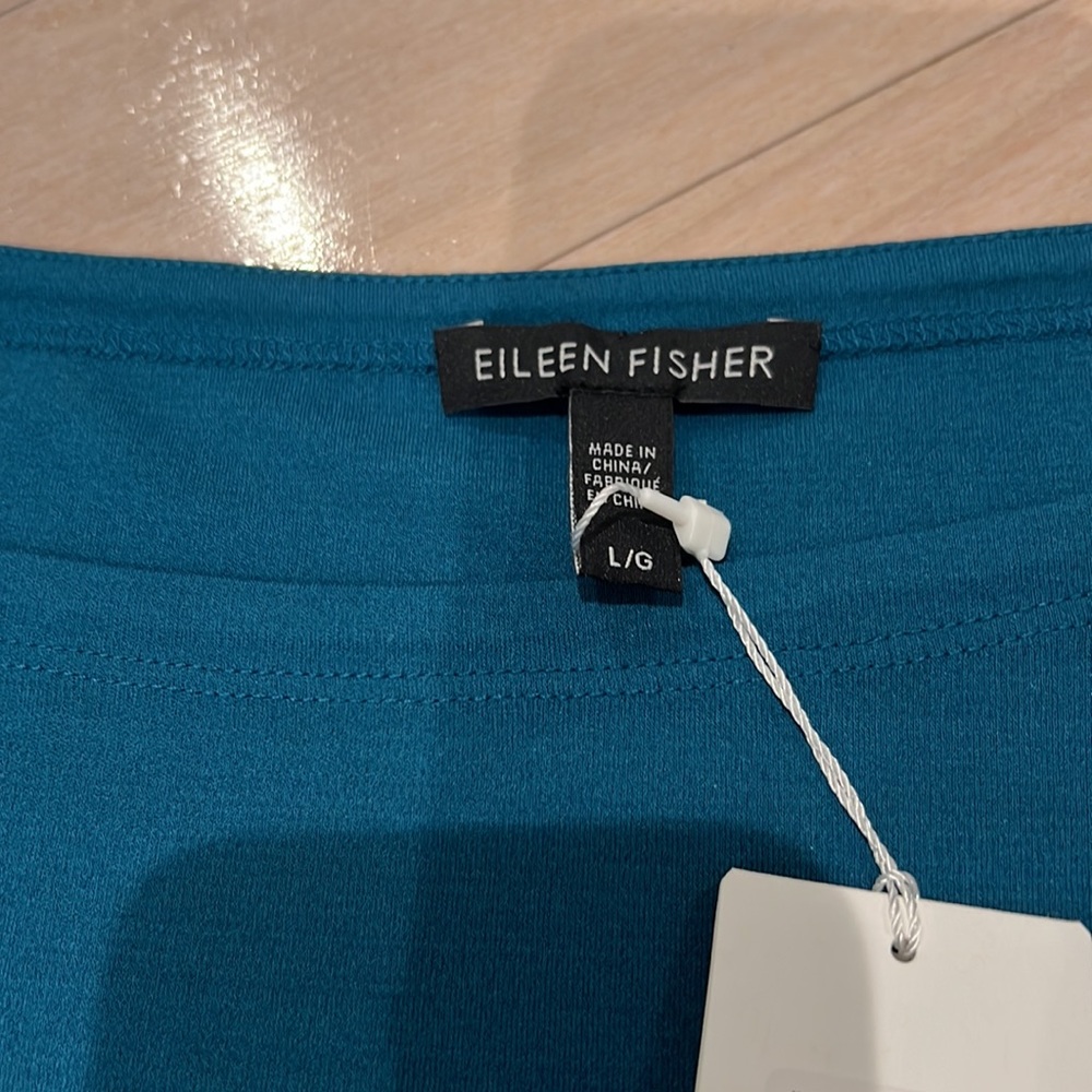 Eileen Fisher Silk Jersey Top - Picture 3 of 4